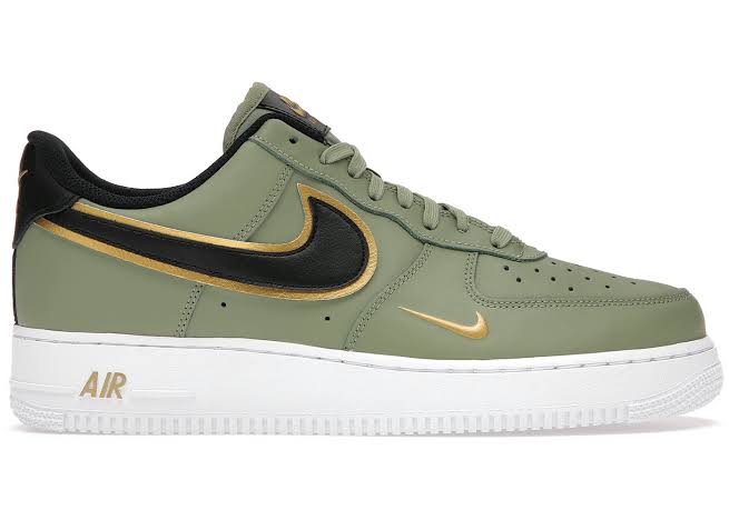 Air Force 1 Low Olive Gold Unlimited Sneakers