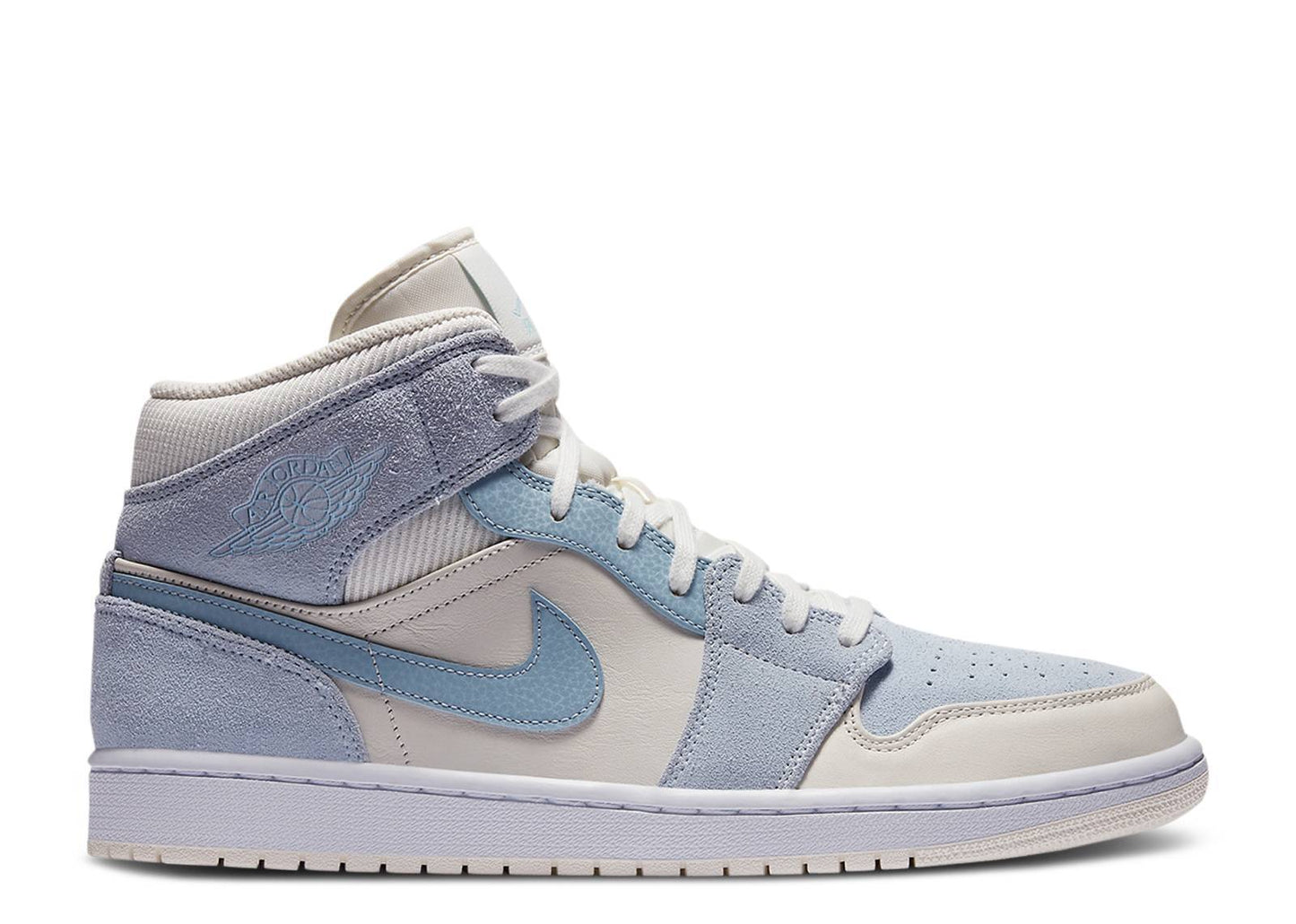 Jordan 1 Mid SE Light Blue White