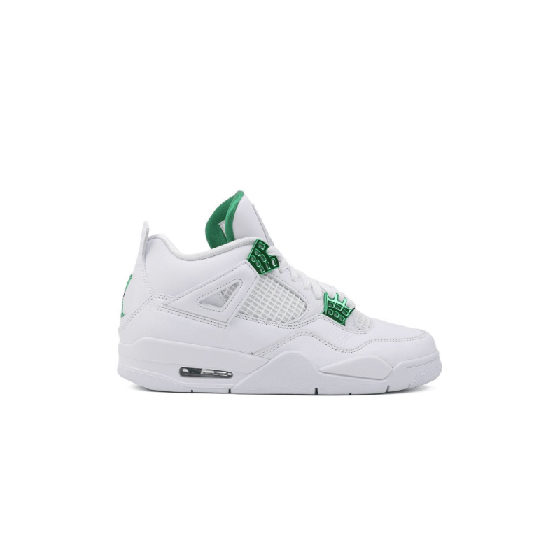 Air Jordan Retro 4 Metallic Green